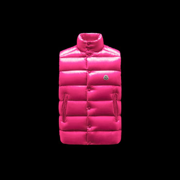 Moncler Mauve Pink Tibb Vest Outerwear G20911A0009668950544