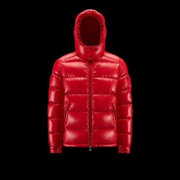 Moncler Scarlet Red Maya Short Down Jacket H20911A5360068950455