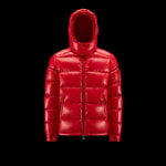 Moncler Scarlet Red Maya Short Down Jacket H20911A5360068950455