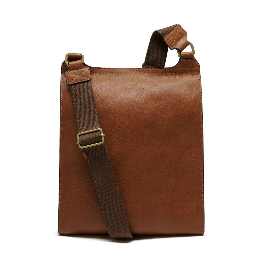 Mulberry Antony Messenger in Oak Natural Leather HH6934 342G110: Image 2