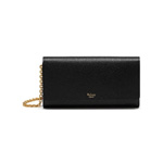 Mulberry Continental Clutch in Black Small Classic Grain RL4495 205A100