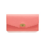 Mulberry Darley Wallet in Macaroon Pink Small Classic Grain RL4868 205J631