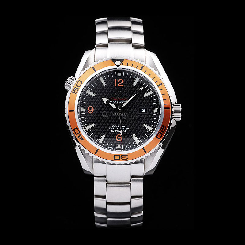 Omega Seamaster Planet Ocean Co-axial Orange Case Black Dial OMG6450: Image 1