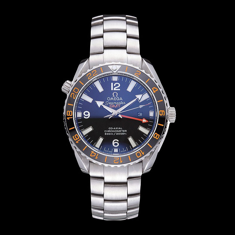 Omega Seamaster Black Dial Stainless Steel Bracelet OMG6461: Image 1