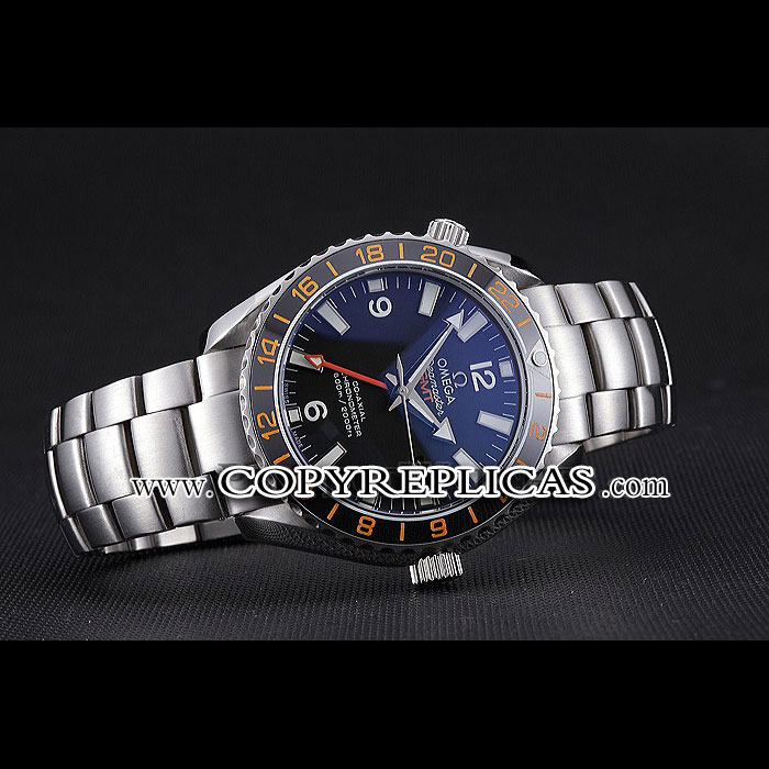 Omega Seamaster Black Dial Stainless Steel Bracelet OMG6461: Image 2