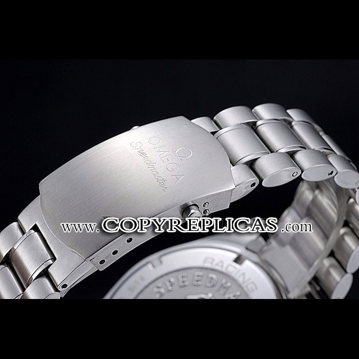 Omega Speedmaster White Dial Stainless Steel Strap OMG6467: Image 3