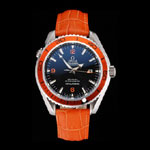 Omega Seamaster Planet Ocean Co-axial Orange Case Black Dial OMG6452