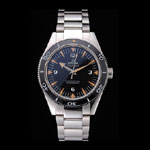 Swiss Omega Seamaster Black Dial Stainless Steel Case And Bracelet OMG6477