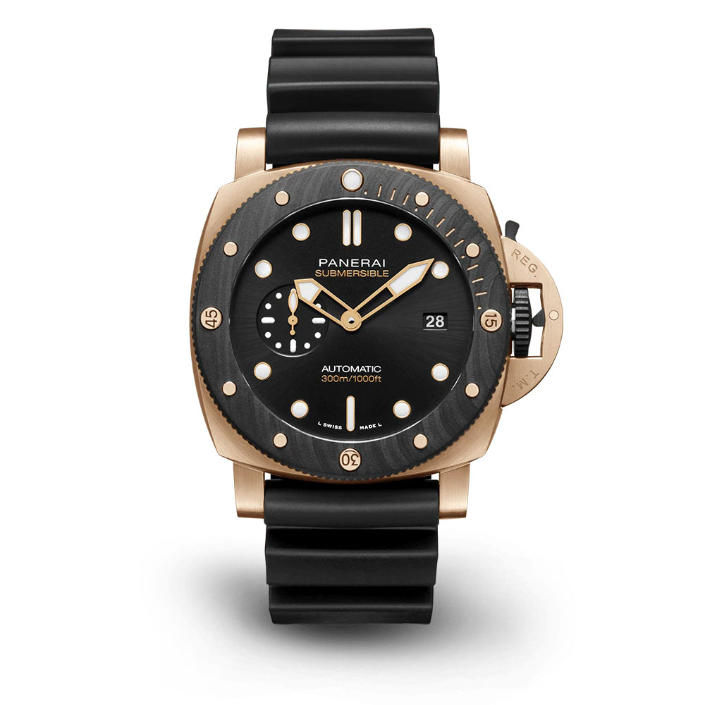 Panerai Submersible QuarantaQuattro OroCarbo PAM01070: Image 1