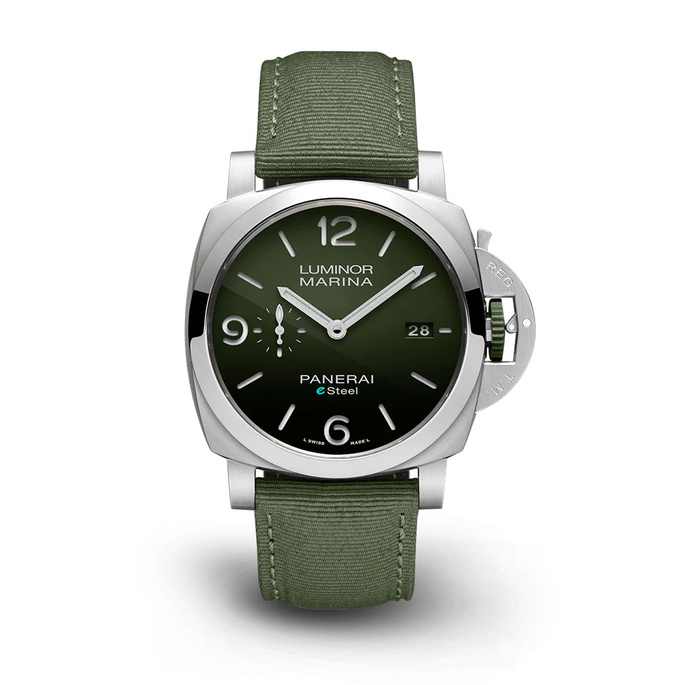 Panerai Luminor Marina eSteel Verde Smeraldo PAM01356: Image 1