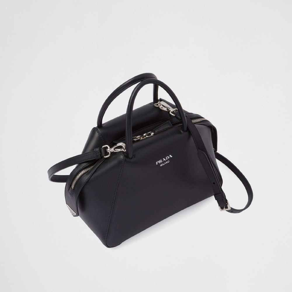 Black Small Leather Prada Supernova bag 1BA366 2DDJ F0002: Image 2