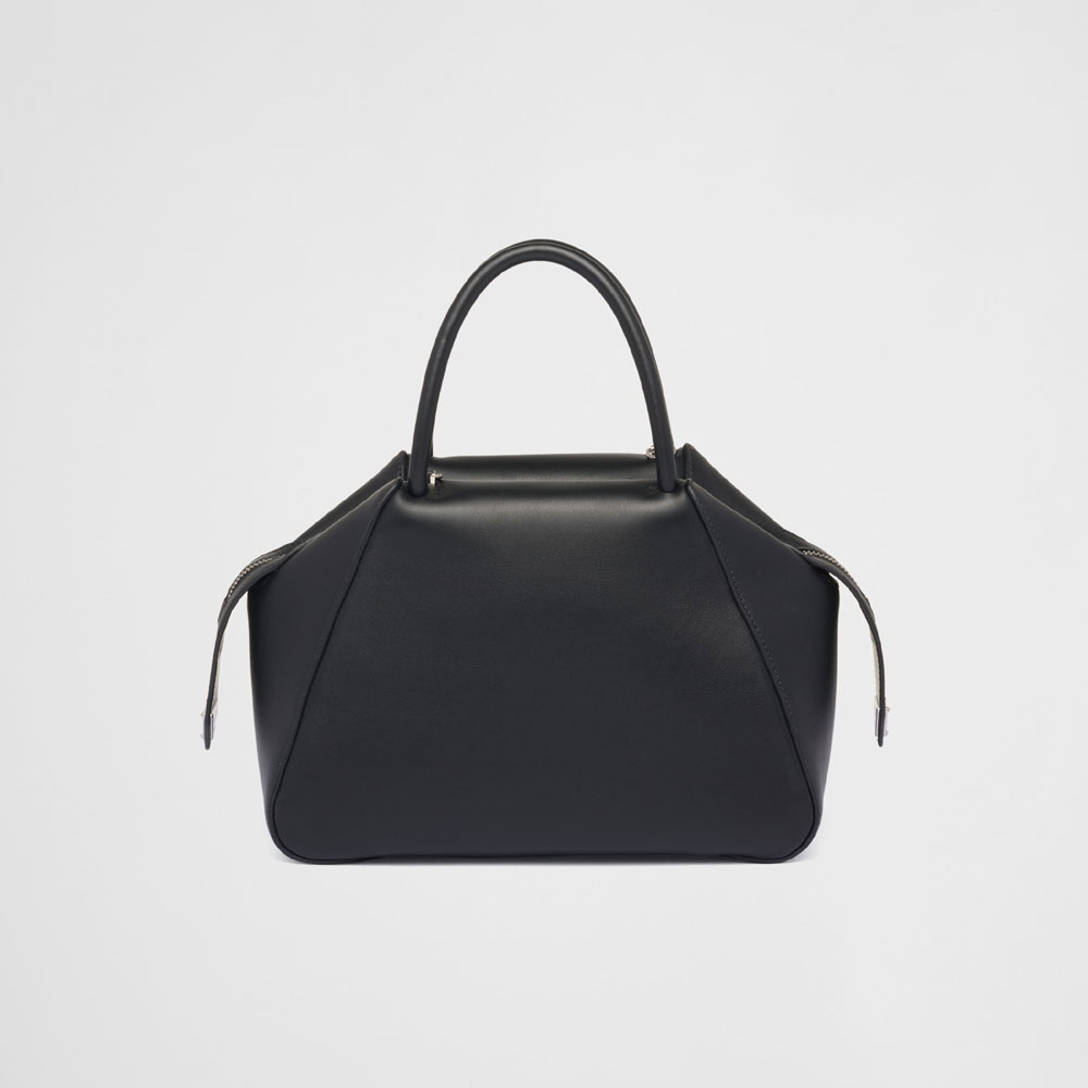 Black Small Leather Prada Supernova bag 1BA366 2DDJ F0002: Image 3