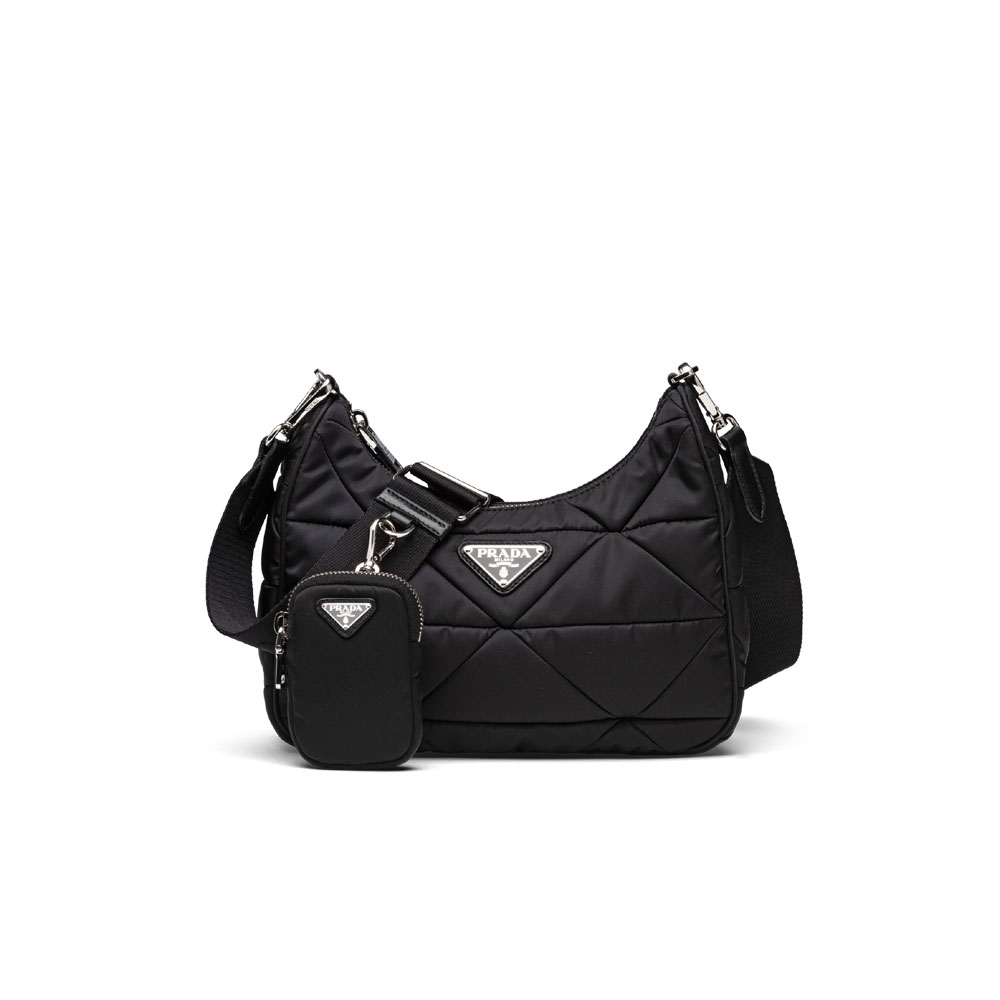 Prada Re-Nylon padded hobo bag 1BC151 RDJN F0002: Image 1