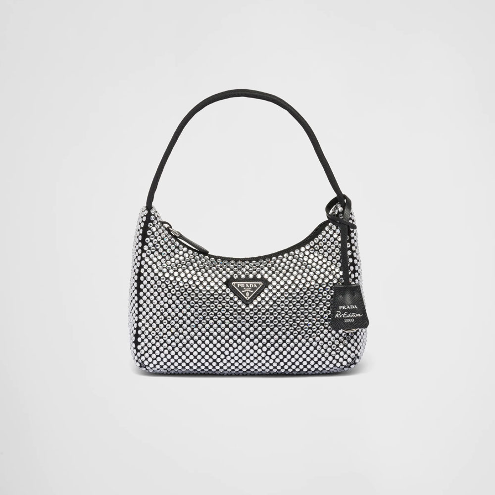 Prada Crystal Satin mini-bag 1BC515 2AWL F0T7O: Image 1