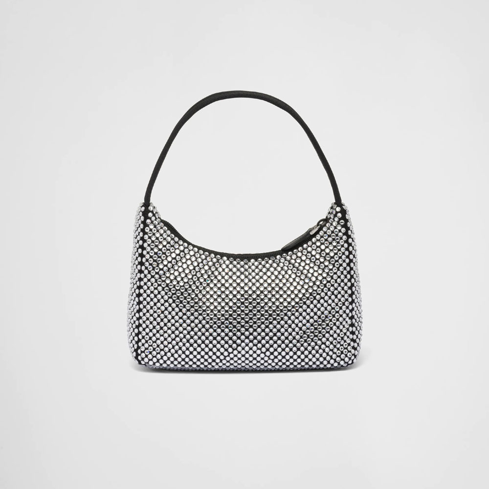 Prada Crystal Satin mini-bag 1BC515 2AWL F0T7O: Image 3