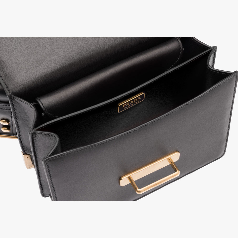 Prada Cahier calf leather bag 1BD045 2BB0 F0002: Image 4