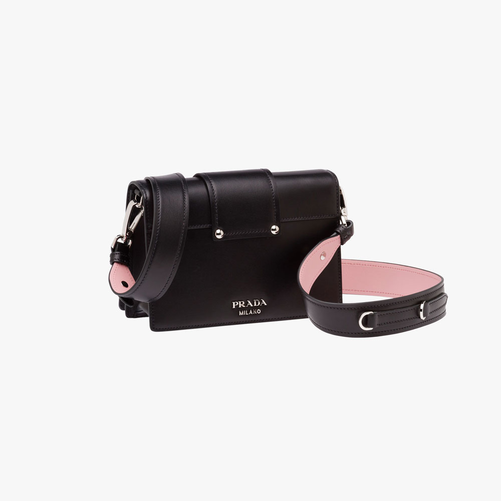 Prada Plex Ribbon calf leather bag 1BD067 2AIX F004P: Image 3