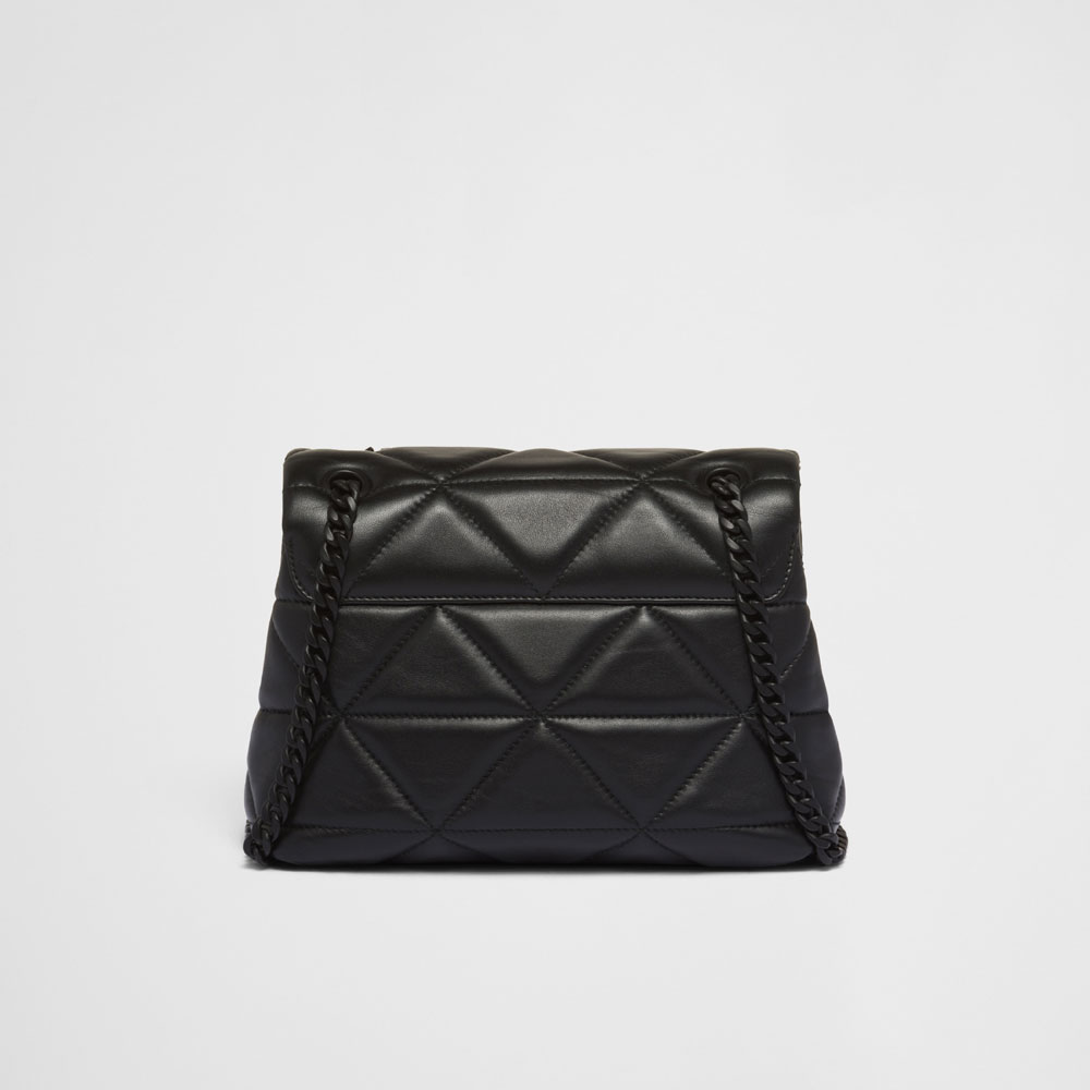 Black Prada Spectrum Nappa Leather Bag 1BD233 WDF0 F0ES9: Image 3