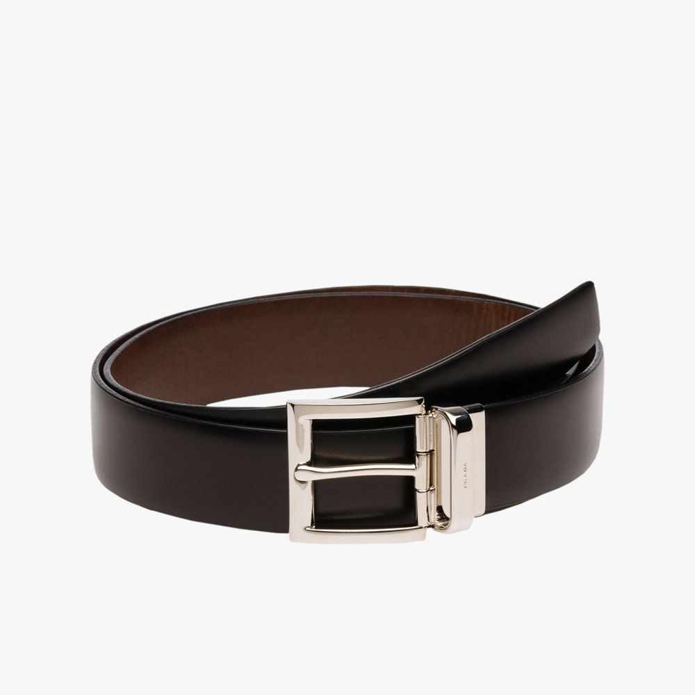 Prada Calf leather reversible belt 2CC004 X72 F0JYA: Image 1