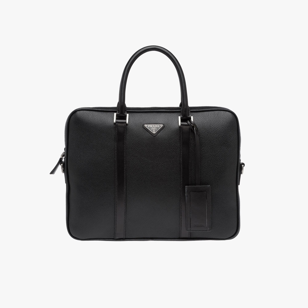 Prada Calf leather briefcase 2VE368 2EYT F0002: Image 1