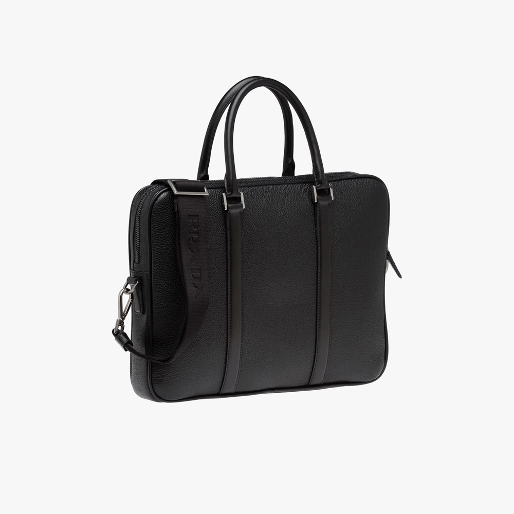 Prada Calf leather briefcase 2VE368 2EYT F0002: Image 3