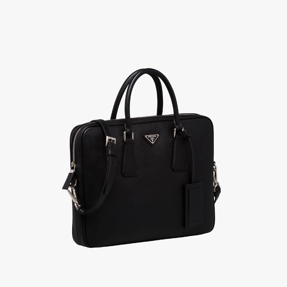 Prada Saffiano Briefcase 2VE368 9Z2 F0002: Image 2