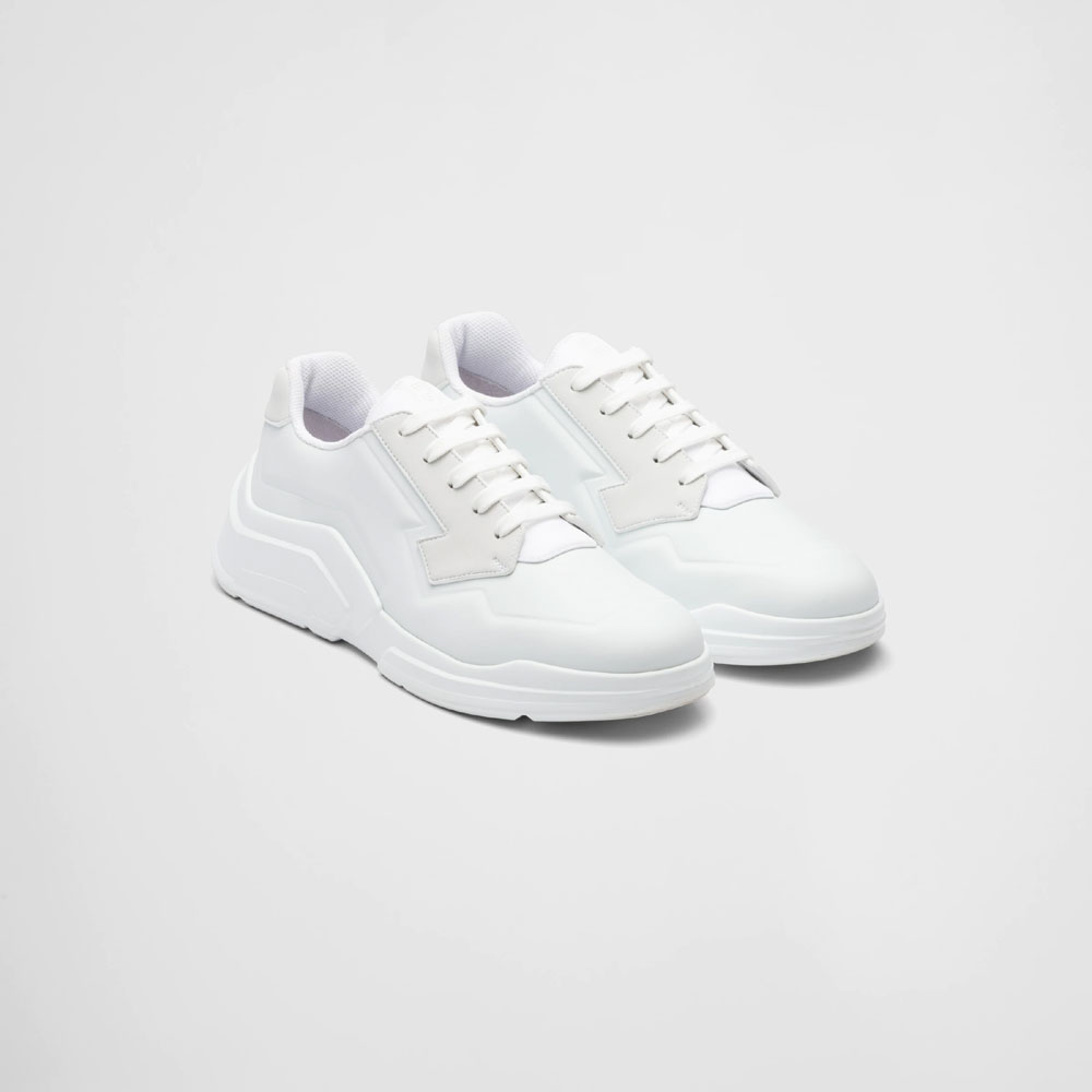 White Prada Polarius sneakers 4E3566 3LED F0009: Image 1