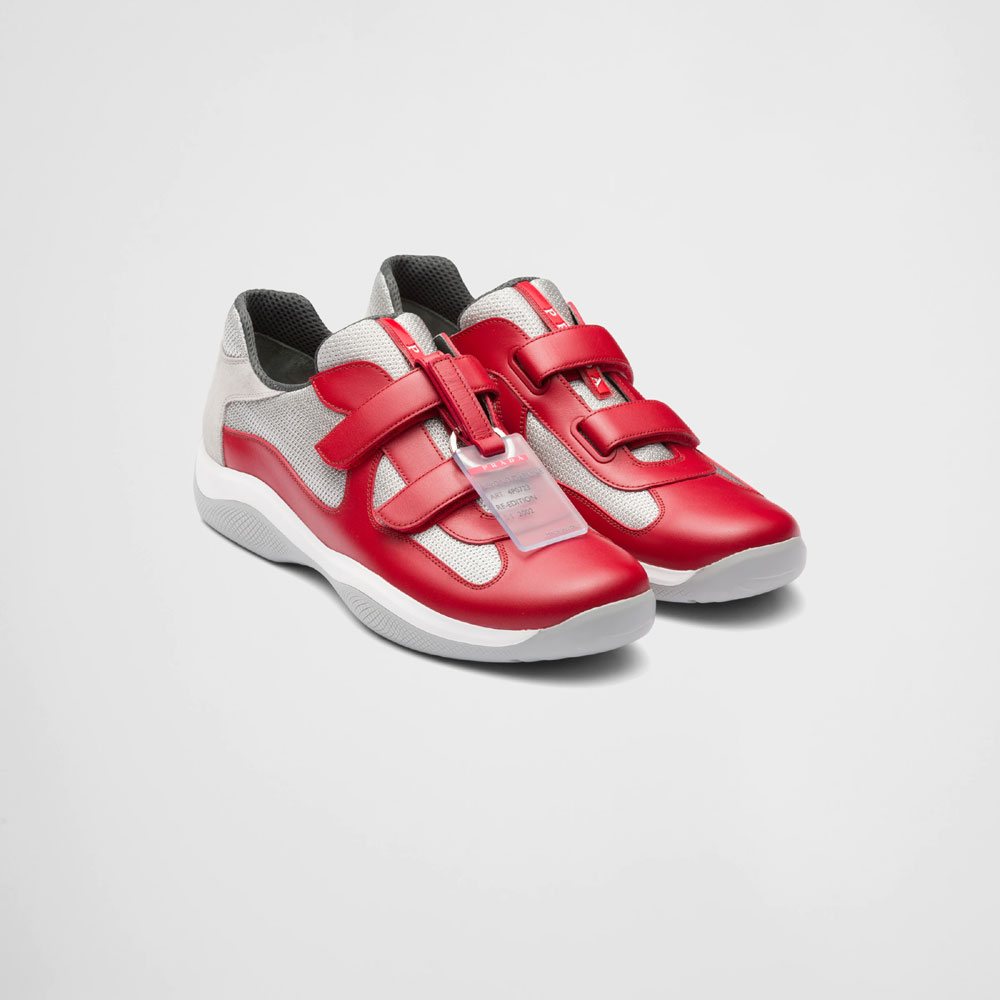 Red Prada Americas Cup Original sneakers 4P0723 5RU F0011: Image 1