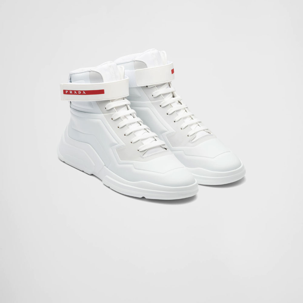 Prada Polarius high-top sneakers 4T3535 HEC F0009: Image 1