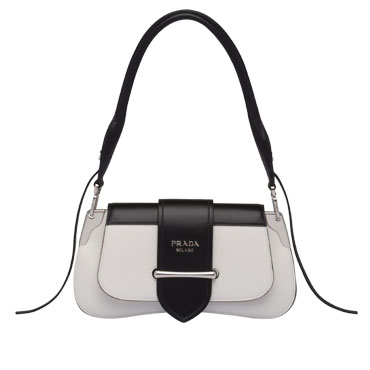 Prada Sidonie leather shoulder bag 1BD168 2AIX F0964