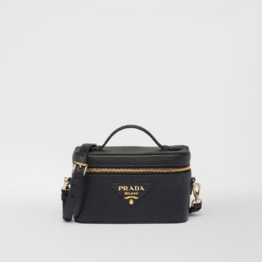 Prada Black Leather Mini-bag 1BH202 2DKV F0632