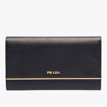 Prada Saffiano leather wallet 1MH311 QME F0002