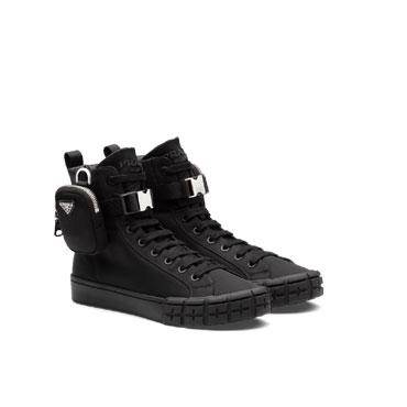 Prada Wheel Cassetta high-top sneakers 2TG174 3LFV F0002