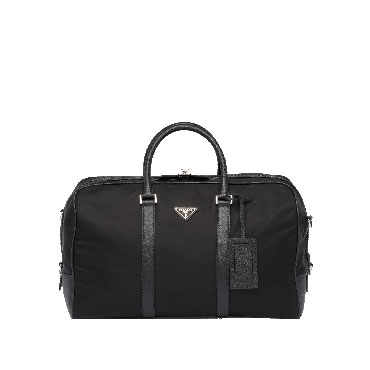 Prada Nylon and Saffiano duffle bag 2VC014 064 F0002