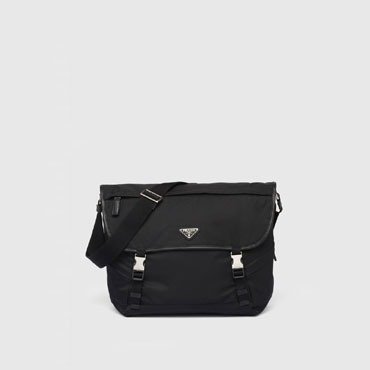 Prada Black Re-nylon Saffiano Shoulder Bag 2VD052 2DMG F0002