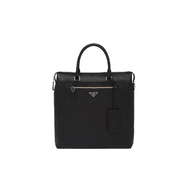 Prada Saffiano leather briefcase 2VG046 9Z2 F0002