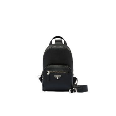 Prada Saffiano one shoulder backpack 2VZ031 9Z2 F0002