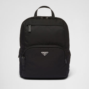 Prada Black Re-nylon Saffiano Backpack 2VZ104 2DMG F0002