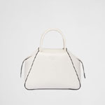 White Small Leather Prada Supernova bag 1BA366 2DDJ F0009