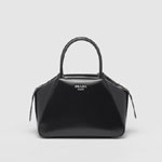 Black Small Brushed Leather Prada Supernova bag 1BA366 ZO6 F0002