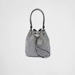 Prada Crystal Satin mini-bag with crystals 1BE067 2AWL F0T7O