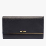 Prada Saffiano leather wallet 1MH311 QME F0002