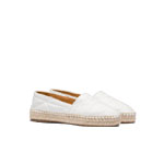 Prada White Nappa leather espadrilles 1S067M 038 F0009