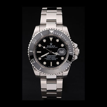 Rolex Submariner Black Ceramic Tachymeter Black Dial RL6640