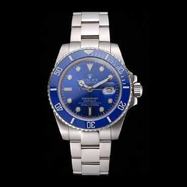 Rolex Submariner Blue Tachymeter Blue Dial Watch RL6645