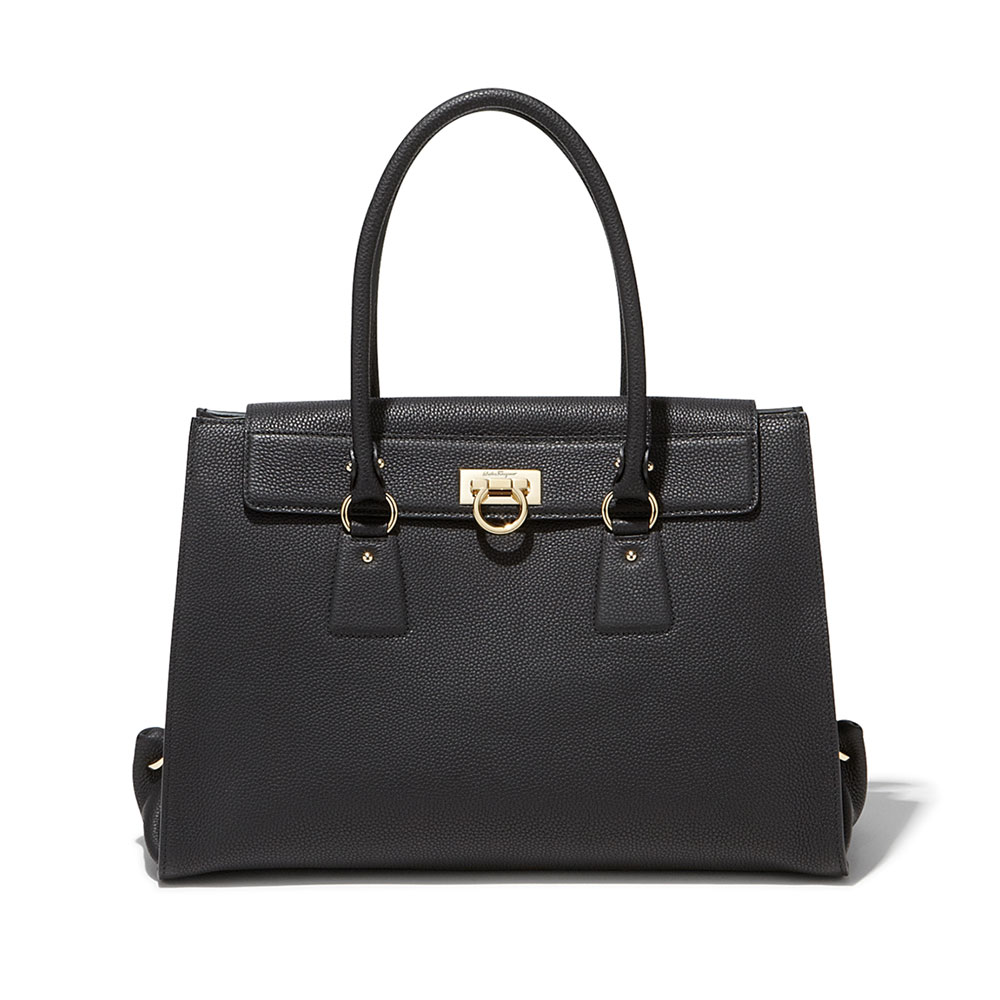 Salvatore Ferragamo Large Gancio Tote Bag 21F267 614972: Image 1