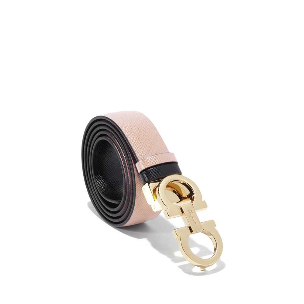 Ferragamo Medium Double Gancio Belt 23A565 645268: Image 1