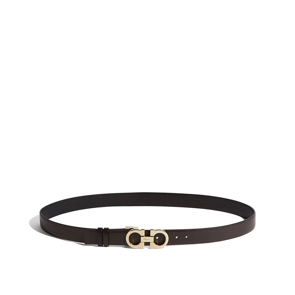 Ferragamo Medium Double Gancio Belt 23A565 674485: Image 1