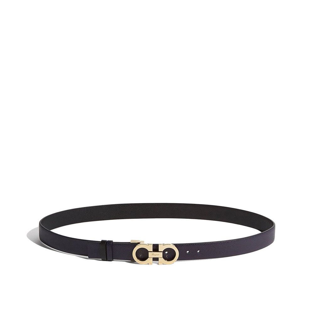 Ferragamo Medium Double Gancio Belt 23A565 674552: Image 1