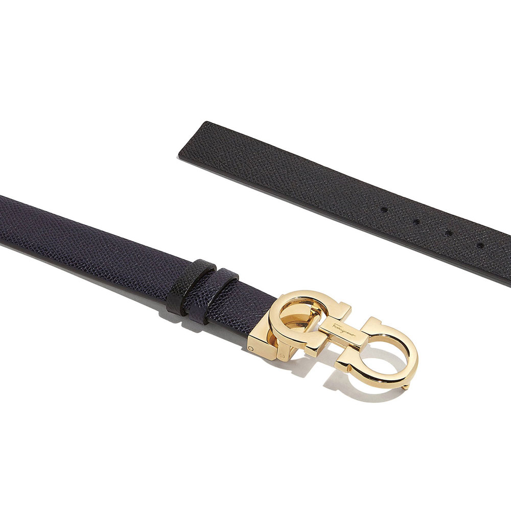 Ferragamo Medium Double Gancio Belt 23A565 674552: Image 3